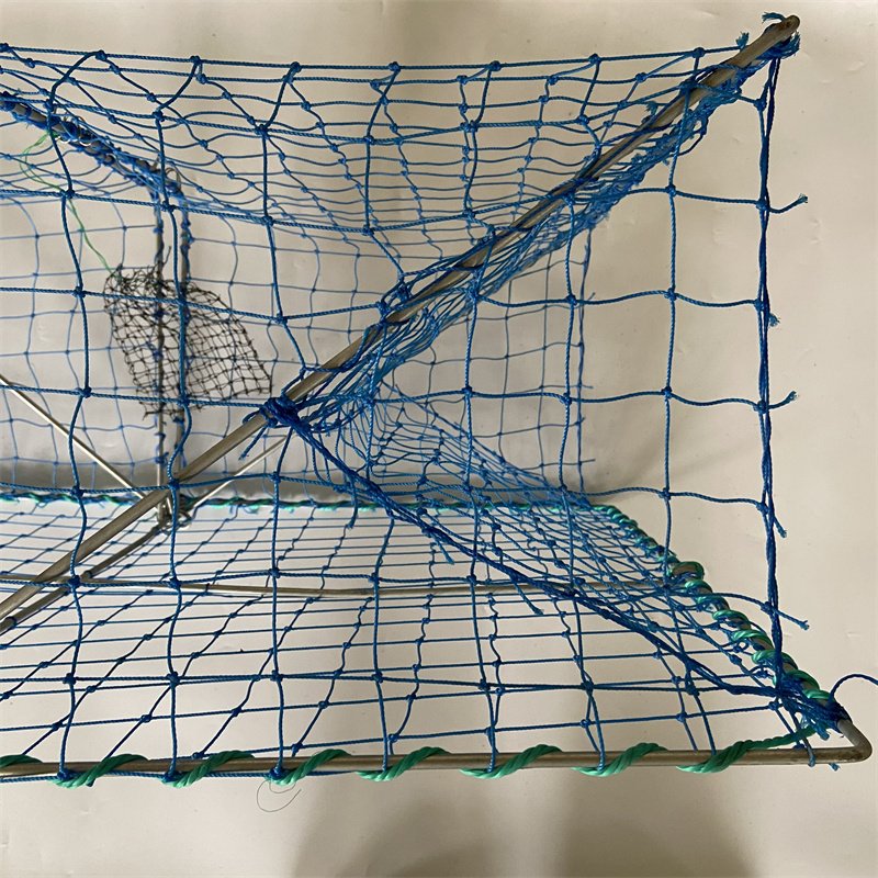 Norway Rectangular Blue Crab Trap for Aquaculture Efficient Octopus Crawfish Shrimp Fishpot