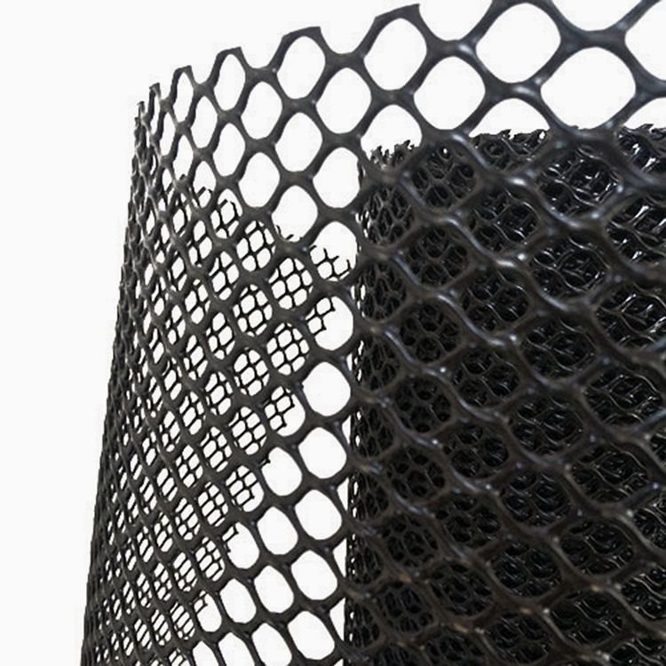 High Quality Poly Plastic Wire Flat Fence Net Geogrid Mesh For Chicken