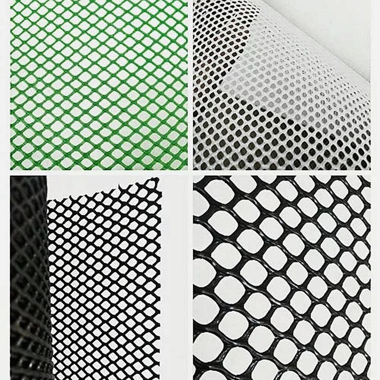 High Quality Poly Plastic Wire Flat Fence Net Geogrid Mesh For Chicken