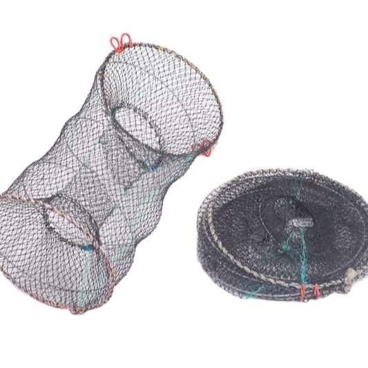 Fishing gear in catching seafood customized size and color net traps with catching fish crab shrimp
