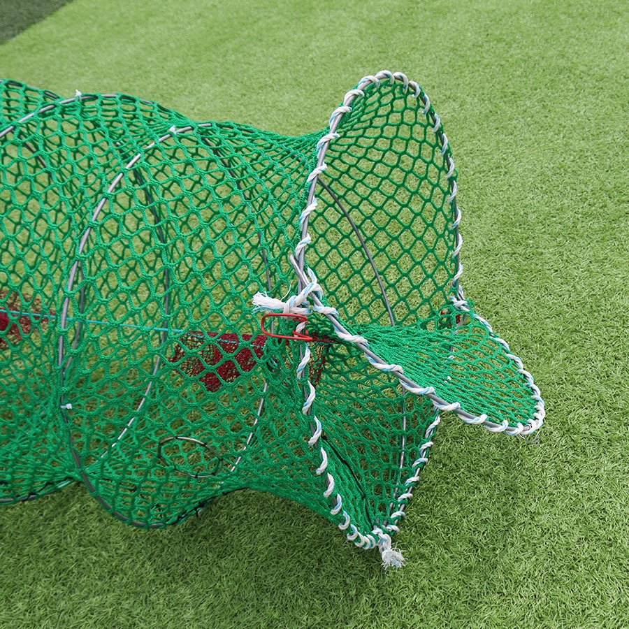 PE Collapsible Aquaculture Trap Fish Cage Net for Crayfish Shrimp Lobster Fish Farming Harvesting in Custom Sizes on Demand