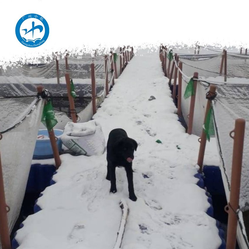 ocean fish dum cage fish cage design pe for rectangular cultivation float floating cages fish farming