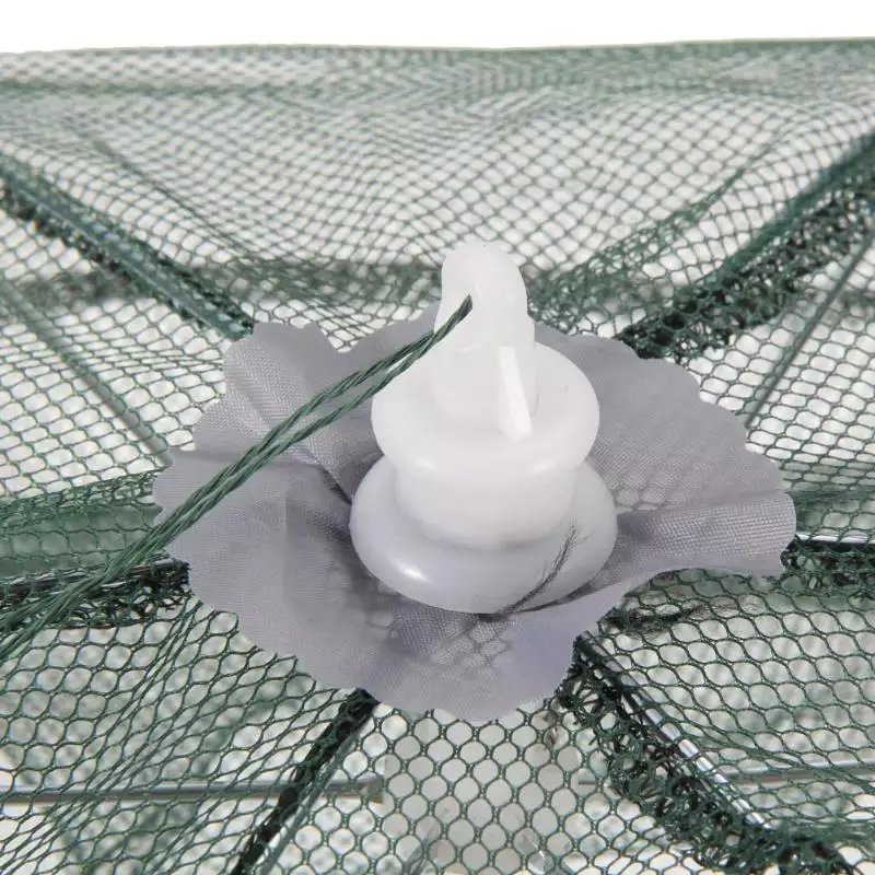 High Quality 6-hole Fish Cage Fishing trap Umbrella Foldable And Portable