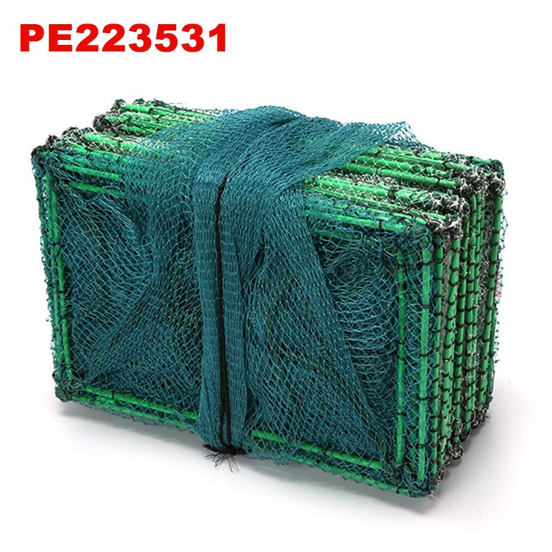 Folding Crab Cage Greatwall Long Fishing Bait Trap