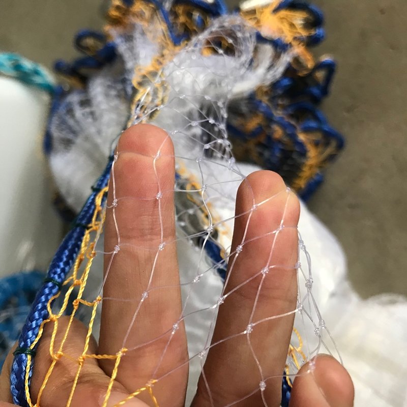 New USA style nylon cast net throw net fish trap round fishing net