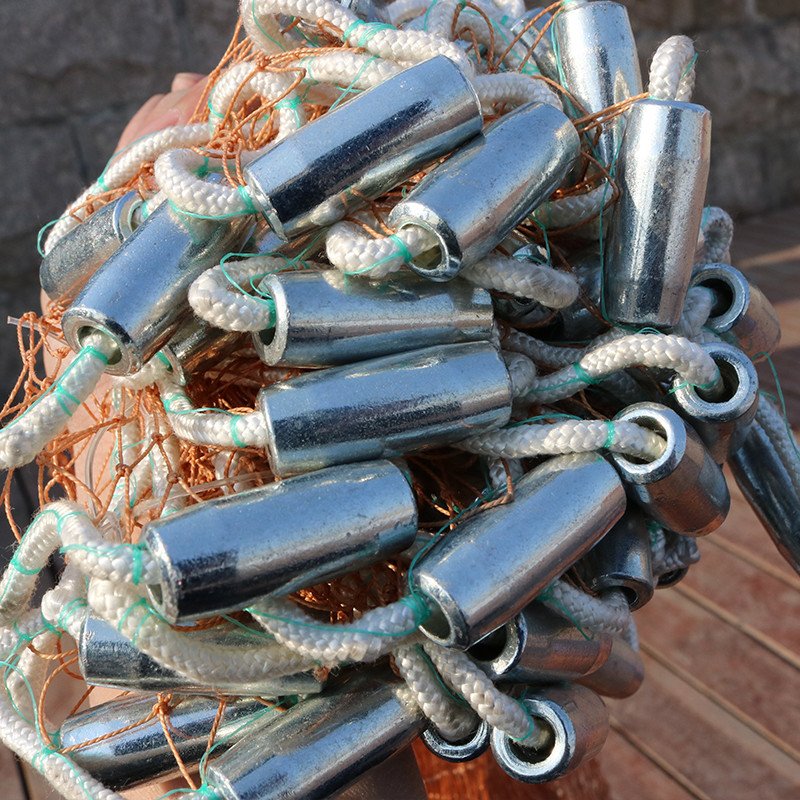 New USA style nylon cast net throw net fish trap round fishing net