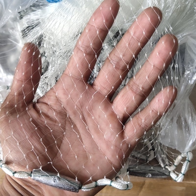 New USA style nylon cast net throw net fish trap round fishing net