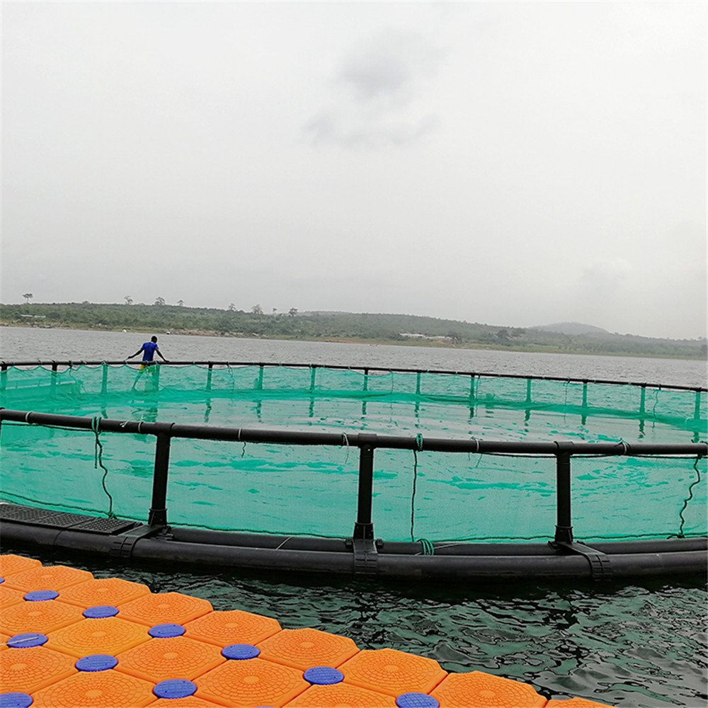 Aquaculture fish farming floating net cages equipment for tilapia