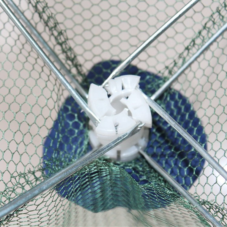 Umbrella Fishing Trap 4 Holes Aquaculture Shrimp Trap