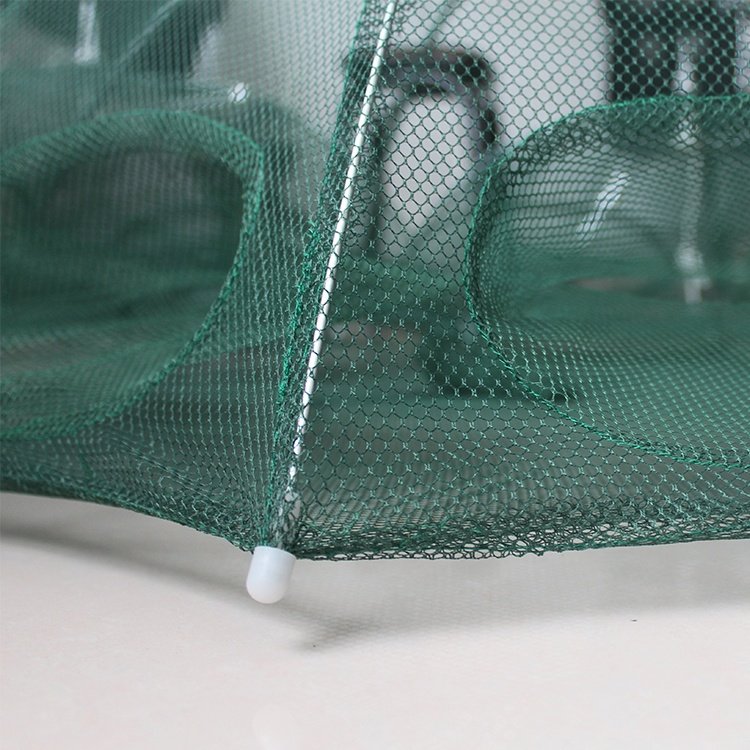 Umbrella Fishing Trap 4 Holes Aquaculture Shrimp Trap