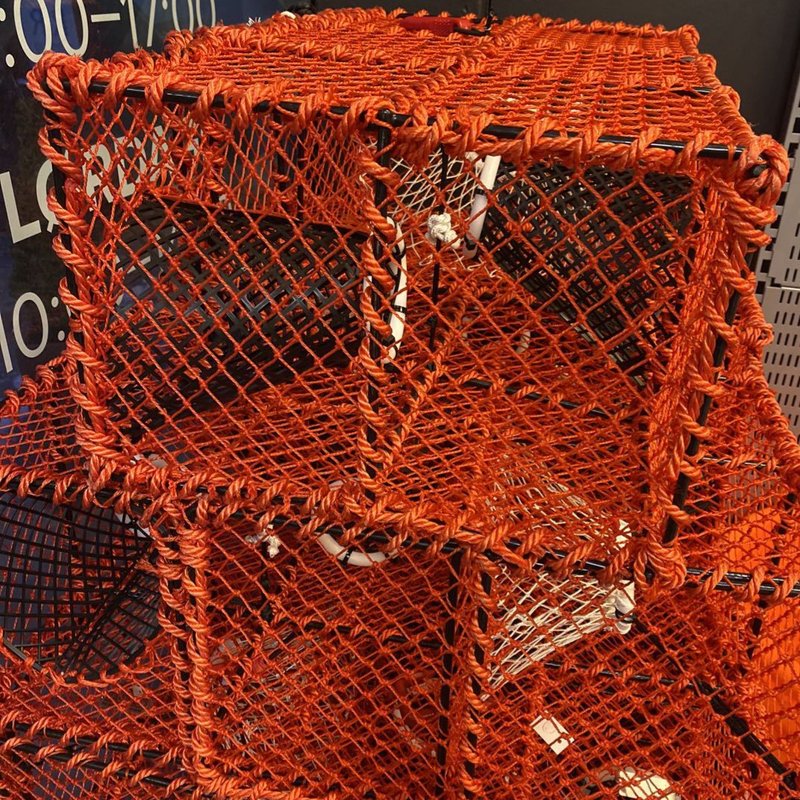 Crab trap lobster pot prawn trap Rectangular prawn fishing cage Norway Sweden UK Greece