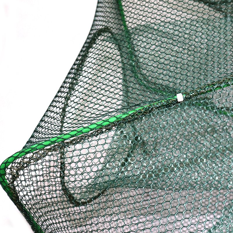 2024 New Folding Fishing Cage with 4-12 Holes Hexagonal Crab/Lobster/Fish Net Monofilament PE Style with Single Knot