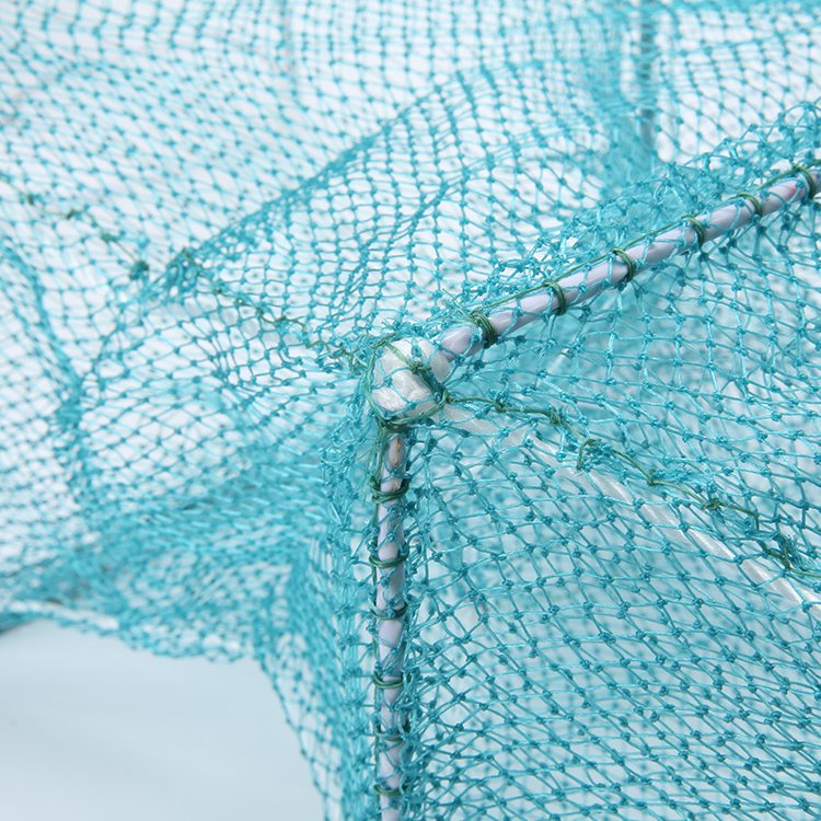 Low Price Long Foldable Commercial Fishing Net Cage Fish Crayfish Trap