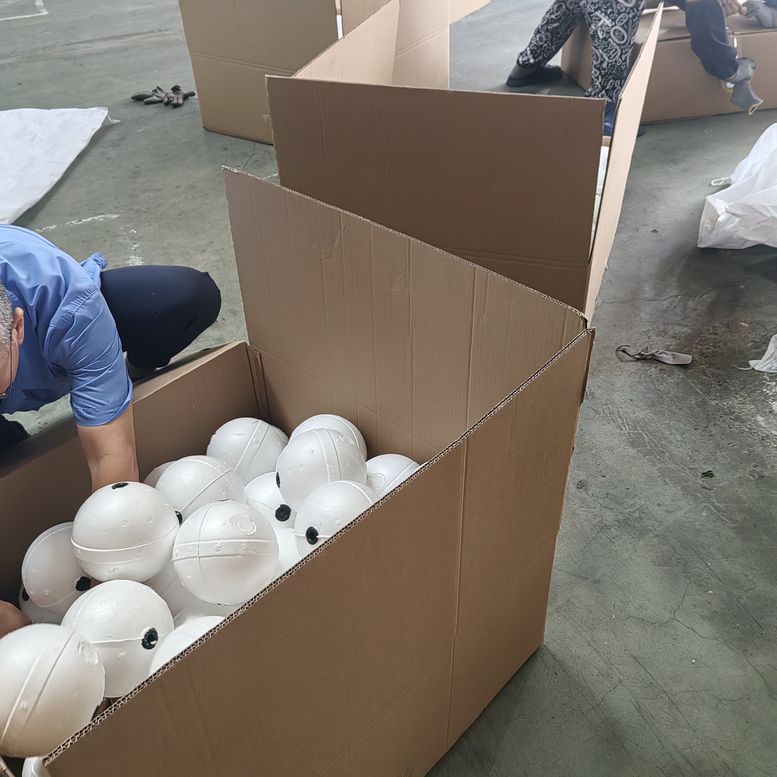 Yinqiu Unique Product 6 INCH Styrofoam Buoys Float Ball EPS Ball Float for Lobster Pot Crab Trap Cage