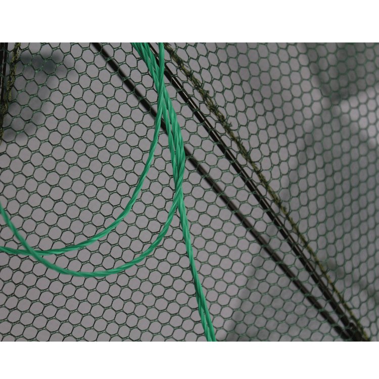 AlotFish 8 holes fish trap cage foldable fishing net fishing bait trap