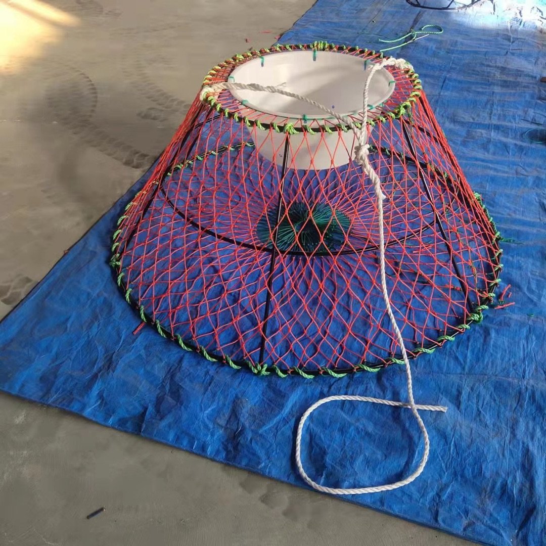 Heavy-Duty Crab Trap for Catching Large Crabs and Lobsters - Ideal for Commercial Fishing
