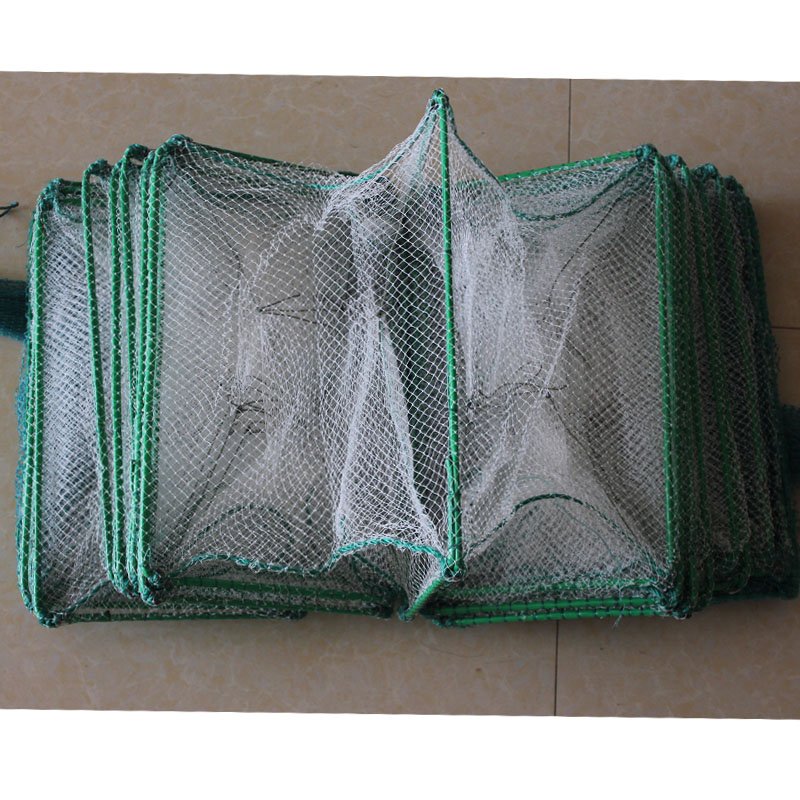 Hot selling PE fishing net trap shrimp cage model No.H13 for catching lobsters shrimps and crabs
