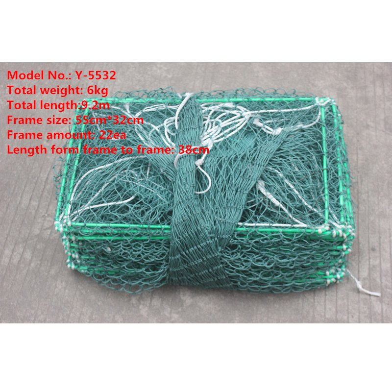 Hot-selling PE fishing trap for lobsters shrimp crab and crayfish