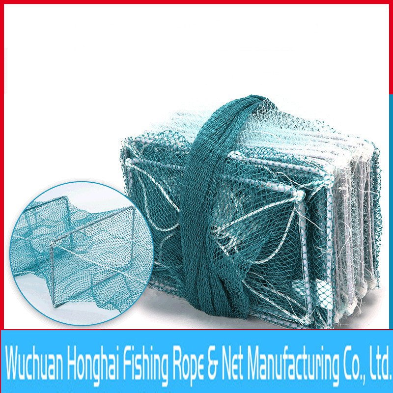 fishing cage folding crab trap with 27 sections frame 21*32CM agriculture traps hot sell in Vietnam and Malaysia