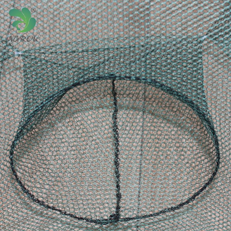 AGROK 4 6 8 10 12 16 20 24 Hole Folded Portable Automatic Umbrella Type Fishing Shrimp Trap Fishing Net