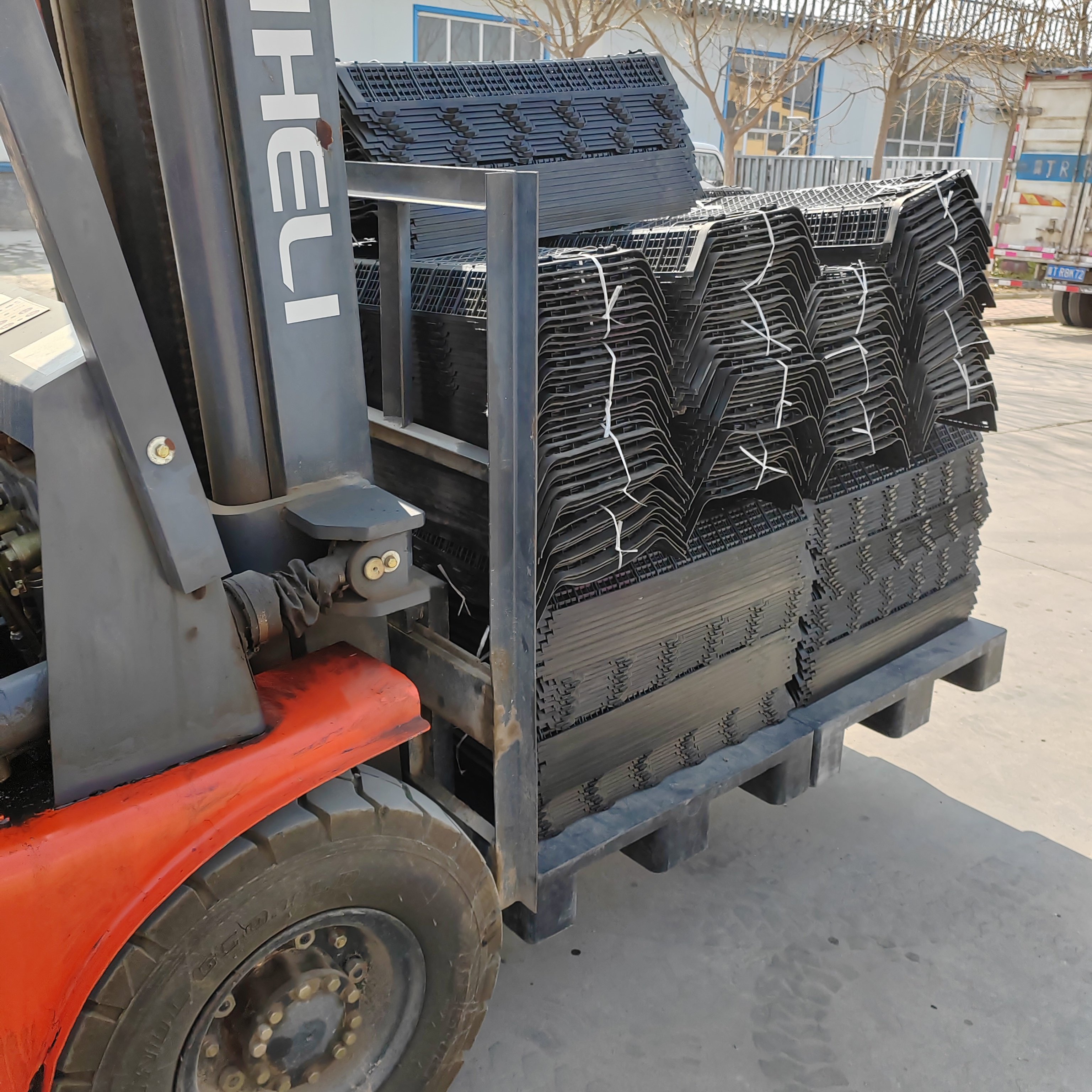 New aquaculture traps oyster farming Flip farm basket with top material from China