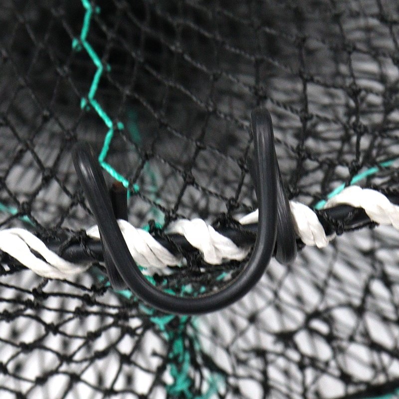 Spring Fishing Cage Lobster Crab Fish Pot Aquaculture Trap Best Quality Folding Wholesale 30*60cm Fishing Net HDPE Crawfish