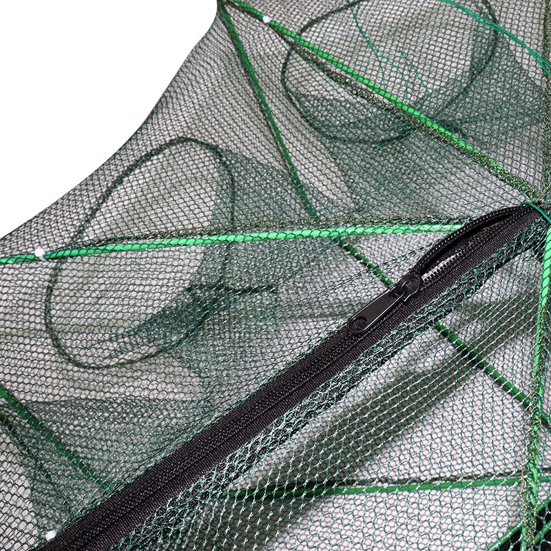 aquaculture trap 6 8 12 holes umbrella net for catching crabs lobster shrimp fishing net