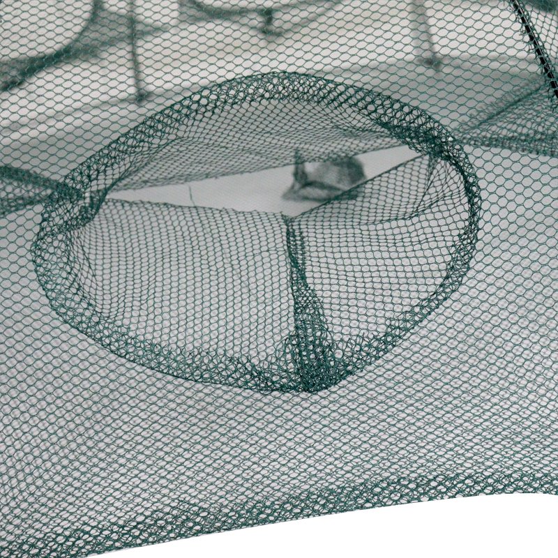 Fishing Trap Umbrella Folded Portable 4-24 Holes Automatic Minnow crayfish Fishing Shrimp Cage Fishing Net