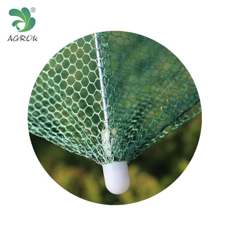 AGROK Umbrella Fishing Trap 12 Holes Aquaculture Shrimp Trap Pulling Square Fishing Pot