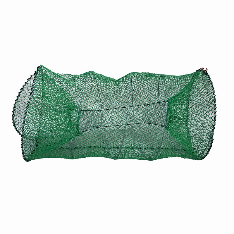 8mm Galvanized Steel Commerical Folding Fish Cage Lobster Crab Pot Cod EEL Trap