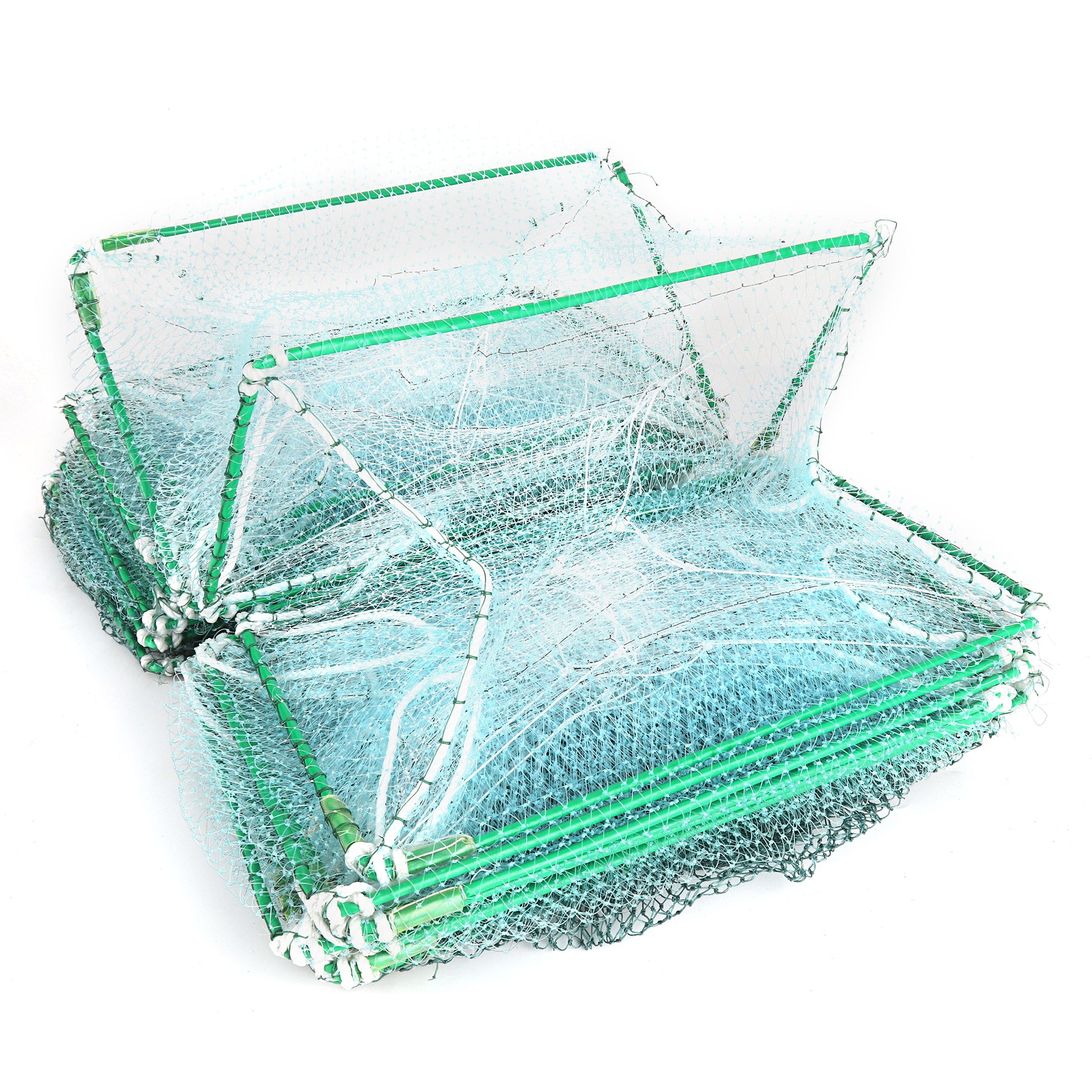 Online Sale foldable Floating Aquaculture Fishing crab Cage Traps Net Tilapia Fish Farming Nets Fish Cages