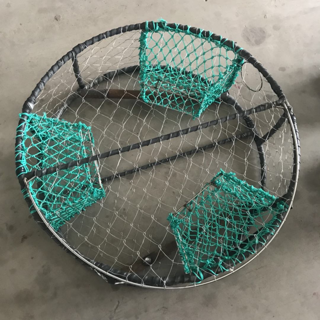 Industrial Heavy Duty Crab Pot Stainless Steel Fishing Blue Crab Snare Traps