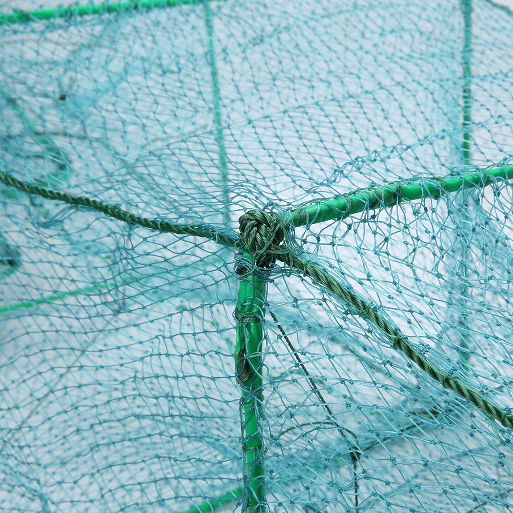 (35cm*50cm*19frames)Popular Products Heald Wire Mesh Crayfish Trap Plastic Crab Trap With Handwork Fishing Vessel