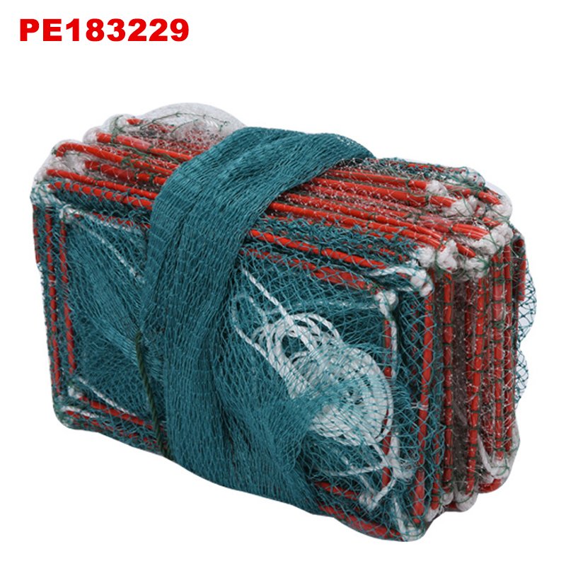 Wholesale Multifunction Fish Net Folding Crab Cage Fishing Bait Traps