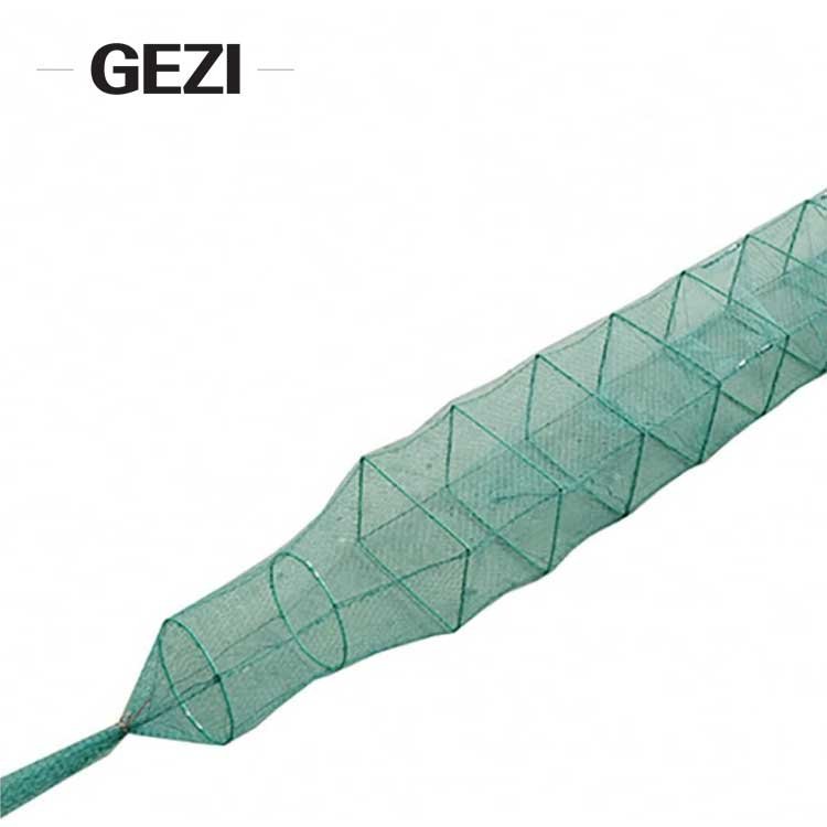 three layered nylon sea fishing shade landing farming crab cage trap net price