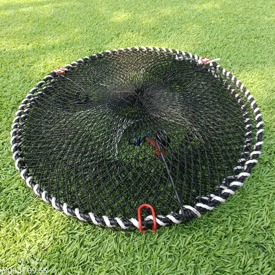 Portable Folding Collapsible Fishing Traps Pot Catch collapsible crab traps Bait Cage