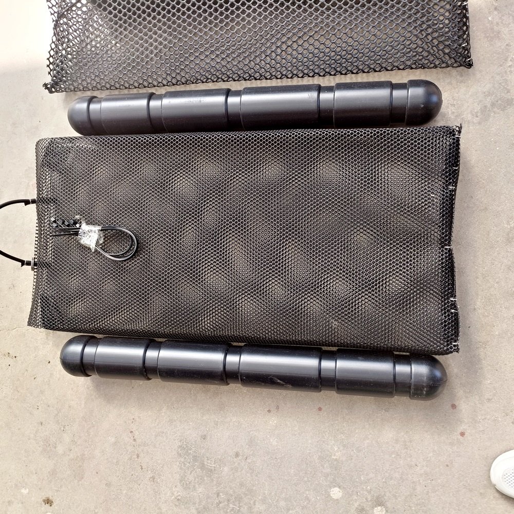 Aquaculture Trap Long Line HDPE Hard Plastic Float Farm Oyster Mesh Bag 60*100cm