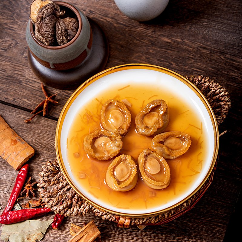 CAPTAIN JIANG CANNED BRAISED ABALONE 260g/box