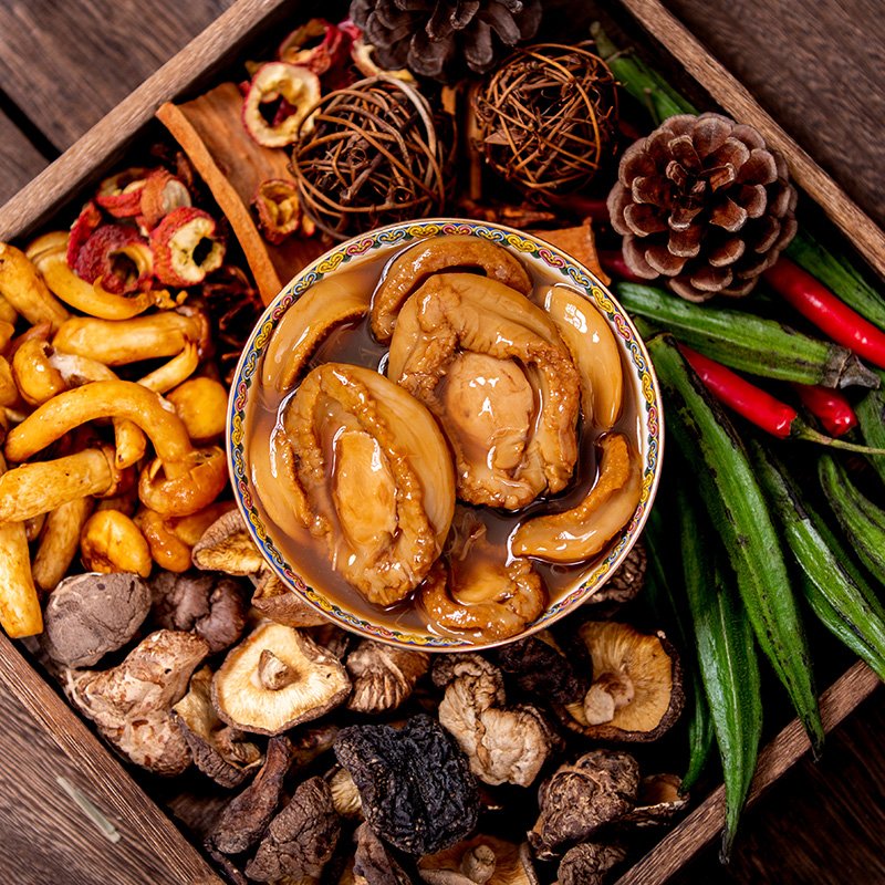 CAPTAIN JIANG CANNED BRAISED ABALONE 260g/box