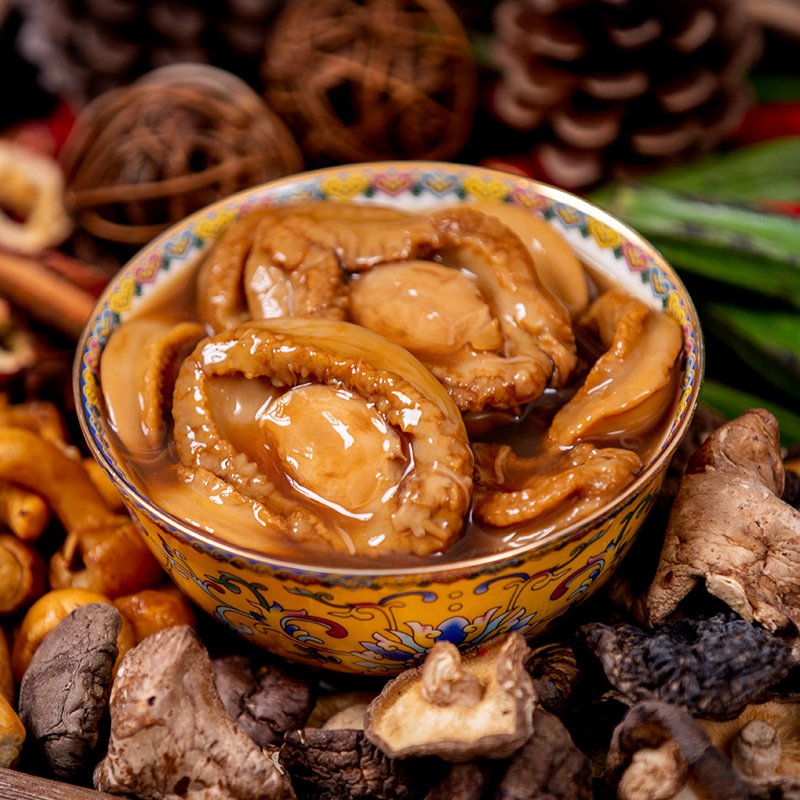 CAPTAIN JIANG CANNED BRAISED ABALONE 260g/box