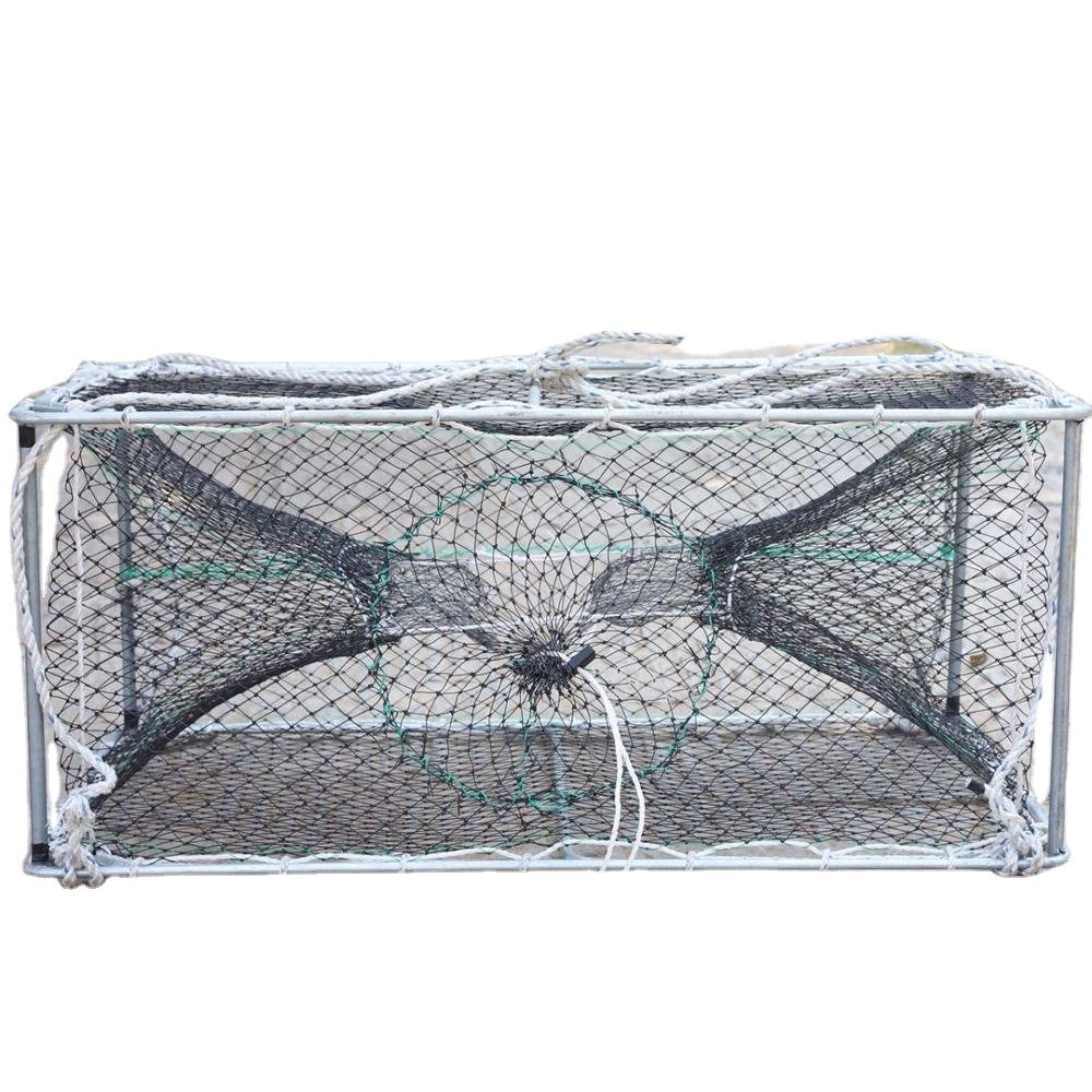 Industrial collapsible hdpe aquaculture net fish trap frabill crawfish cage