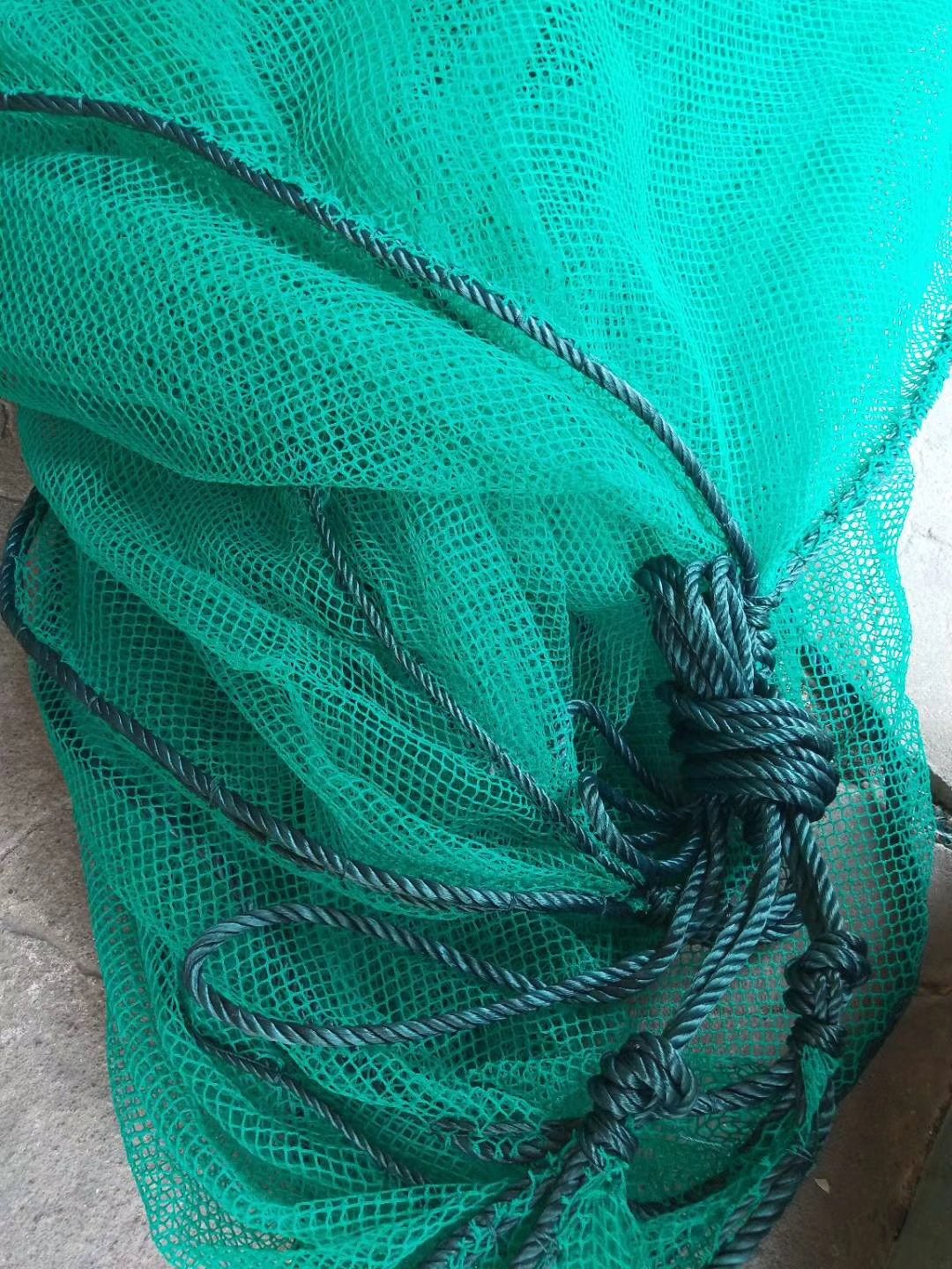 Ghana Tilapia Agriculture Steel HDPE Knotless Fish Farming Net Cage Nets