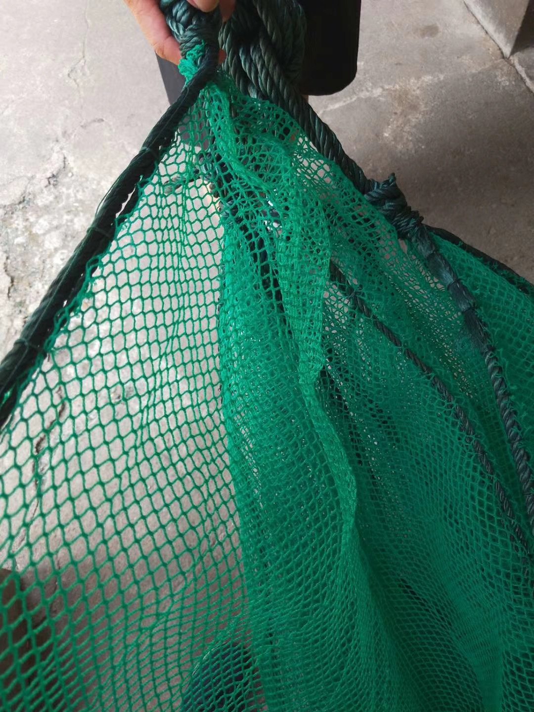 Ghana Tilapia Agriculture Steel HDPE Knotless Fish Farming Net Cage Nets