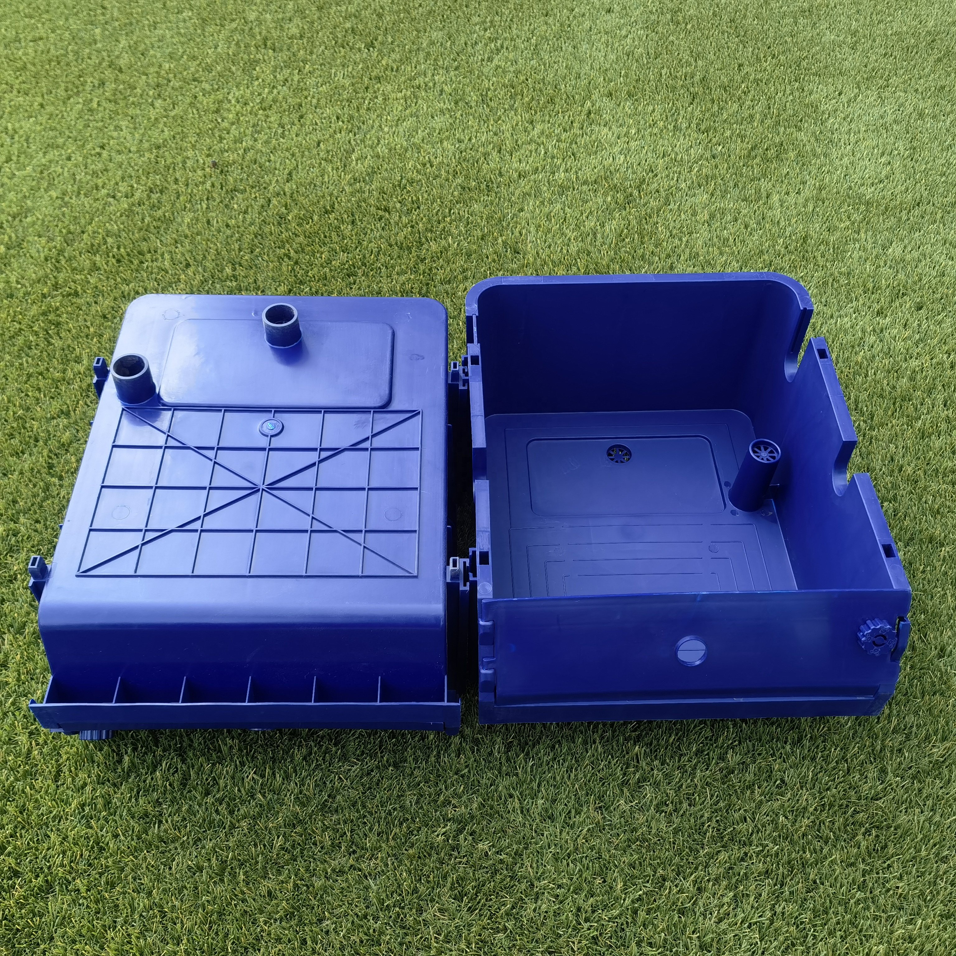 RAS Aquaculture Commercial Vertical Stackable Box Crab House System Mud Farm Crab Box Fattening Breeding Crab House
