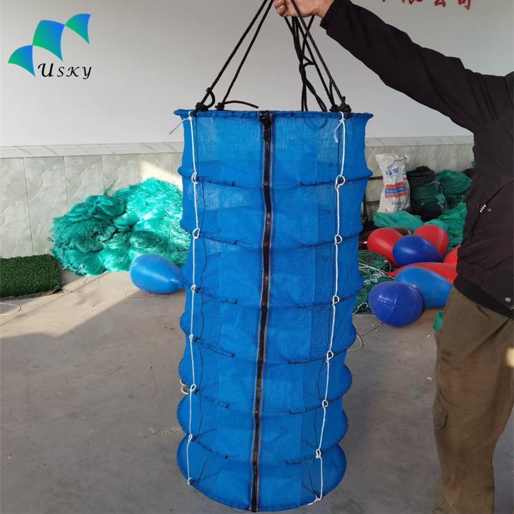 10 layers 15 layers 20 layers high quality farming scallop lantern nets