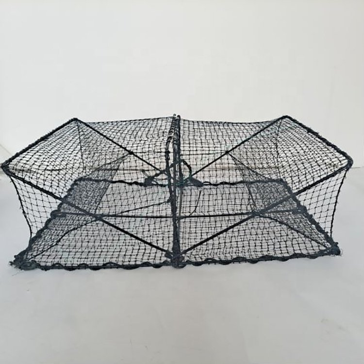Aquaculture Traps Fish Crab Lobster Shrimp Traps Folding Fishing Cage