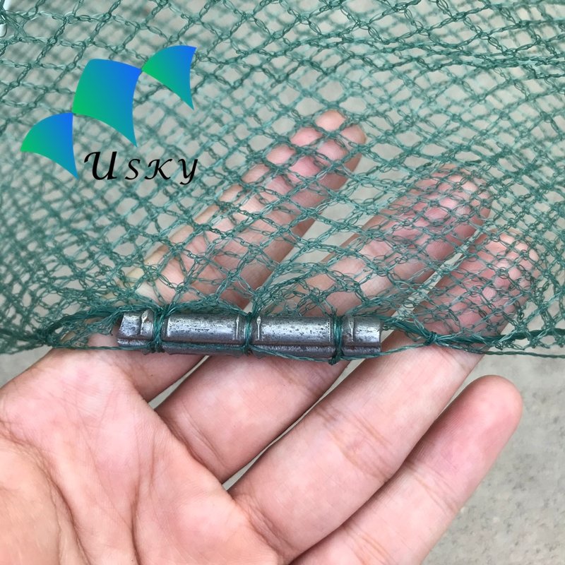 Hot selling long train fishing net in Bangladesh fishing trap cage for crabs lobsters and shrimps catching fish net