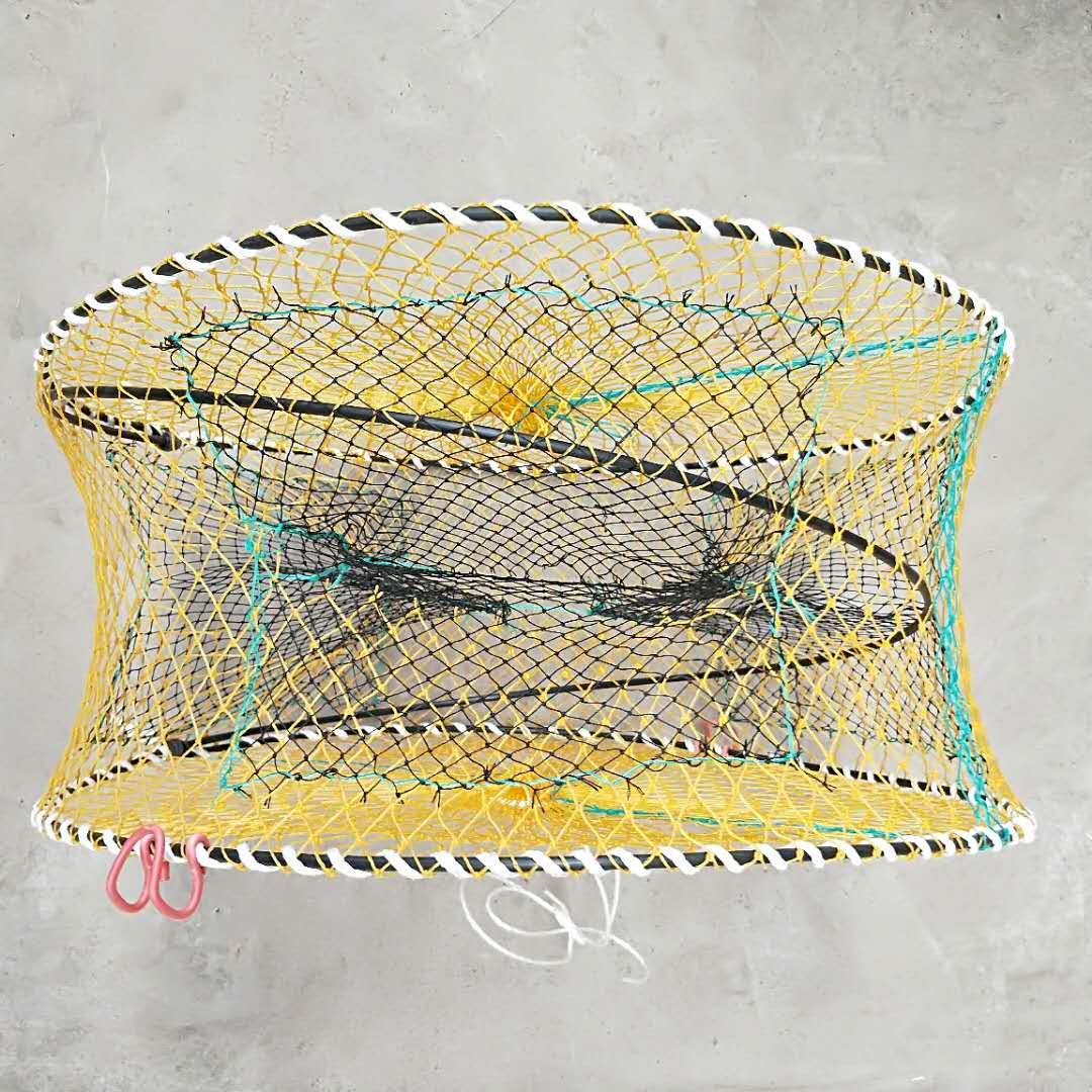 Low price crab cage 60 * 25cm fish cage shrimp trap spring cage