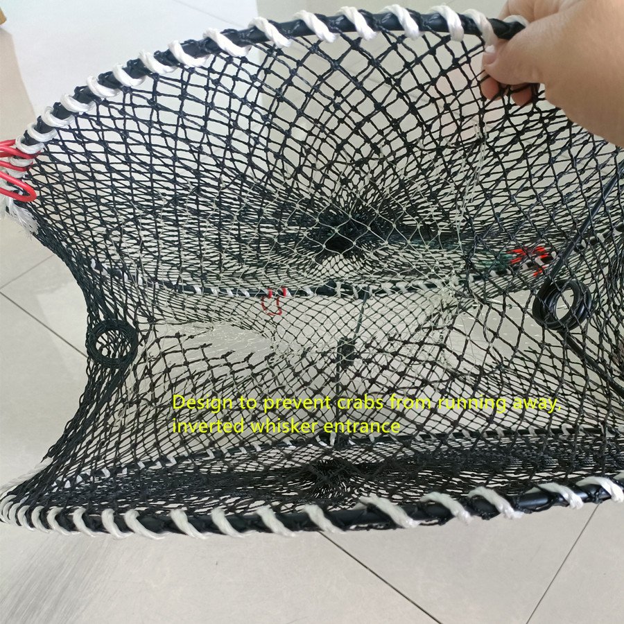 Professional Floadable Cage For Capturing Scallops Crab Fish Hand-made Customized Crab Cage Aquaculture Trap