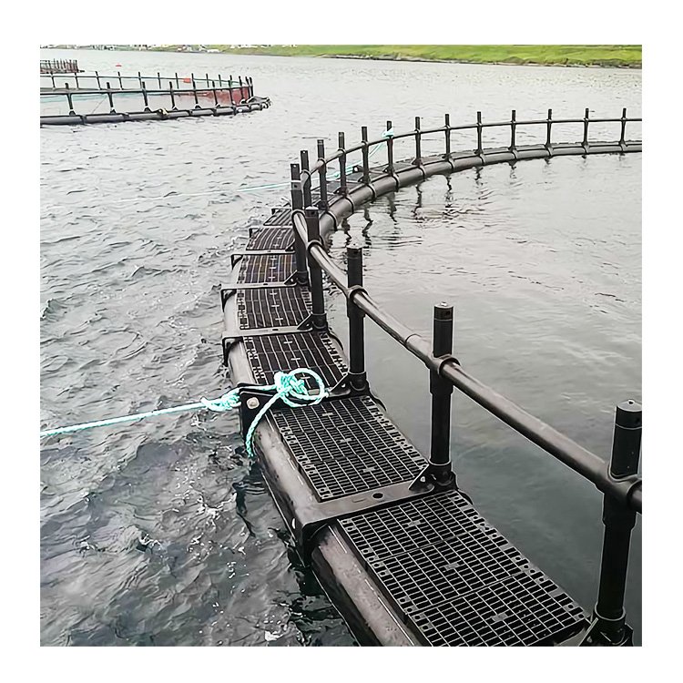 Deep Sea Offshore Cages Fish Farm Hdpe Fish Floating Farming Cage Hdpe Fish Cage Bracket